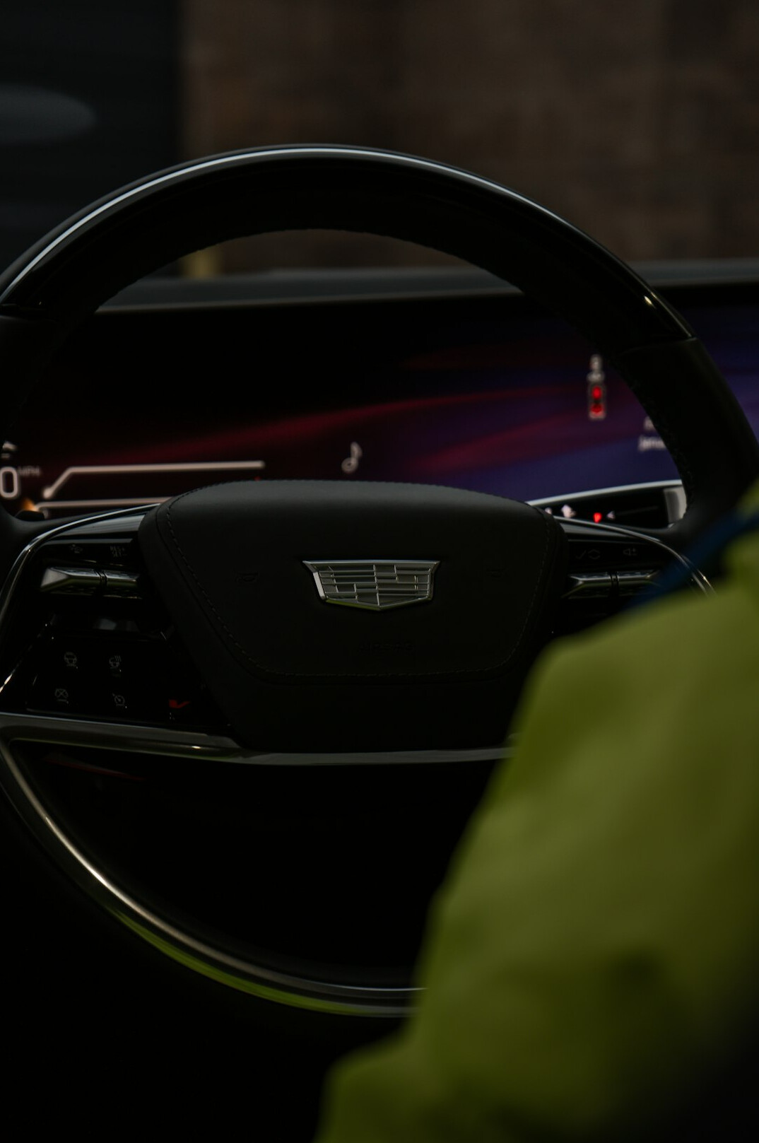 luxury electric car interior