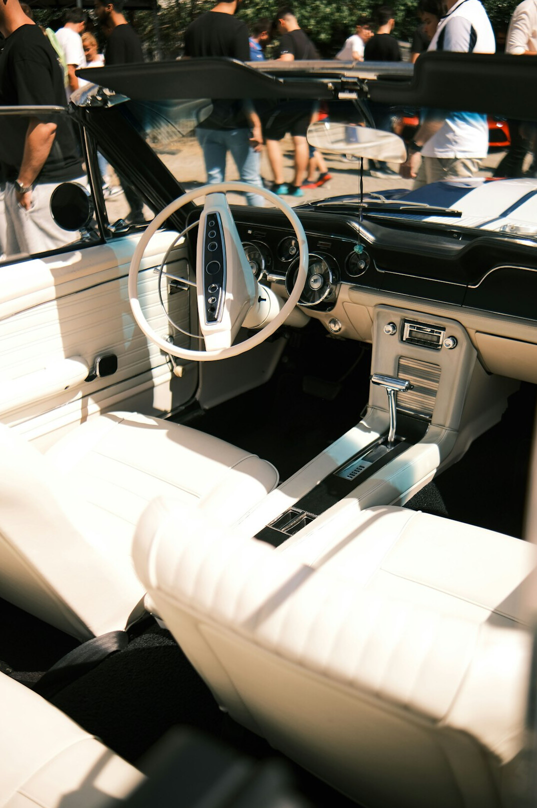 autonomous luxury car interior
