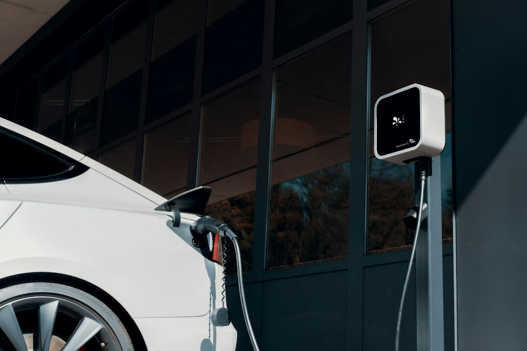 luxury electric car charging