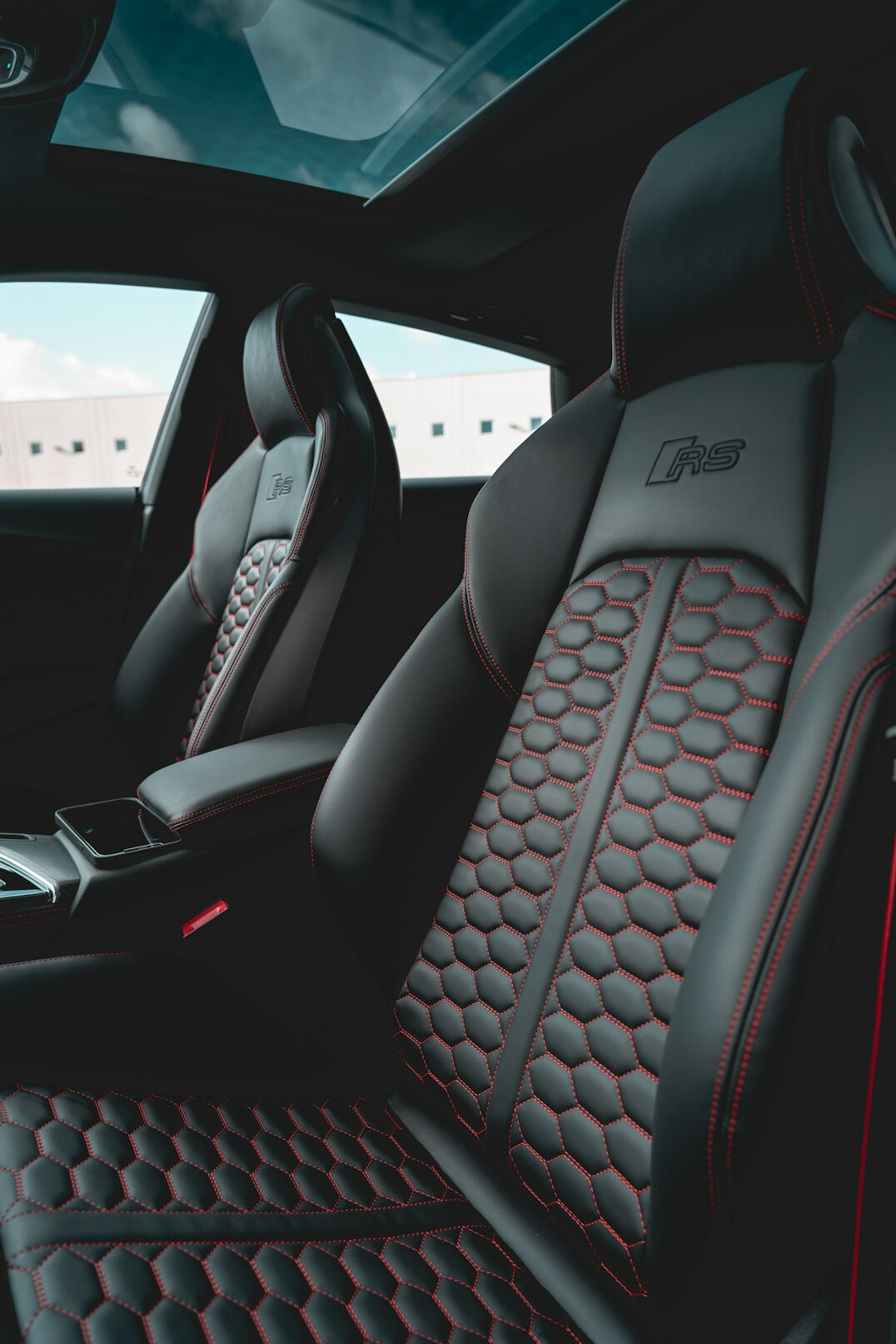 luxury car interior seats
